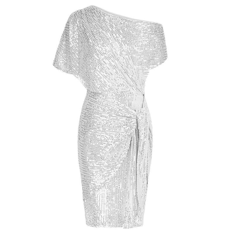 AURELIA™ - Elegant Sequined  Off-Shoulder Bodycon Party Dress