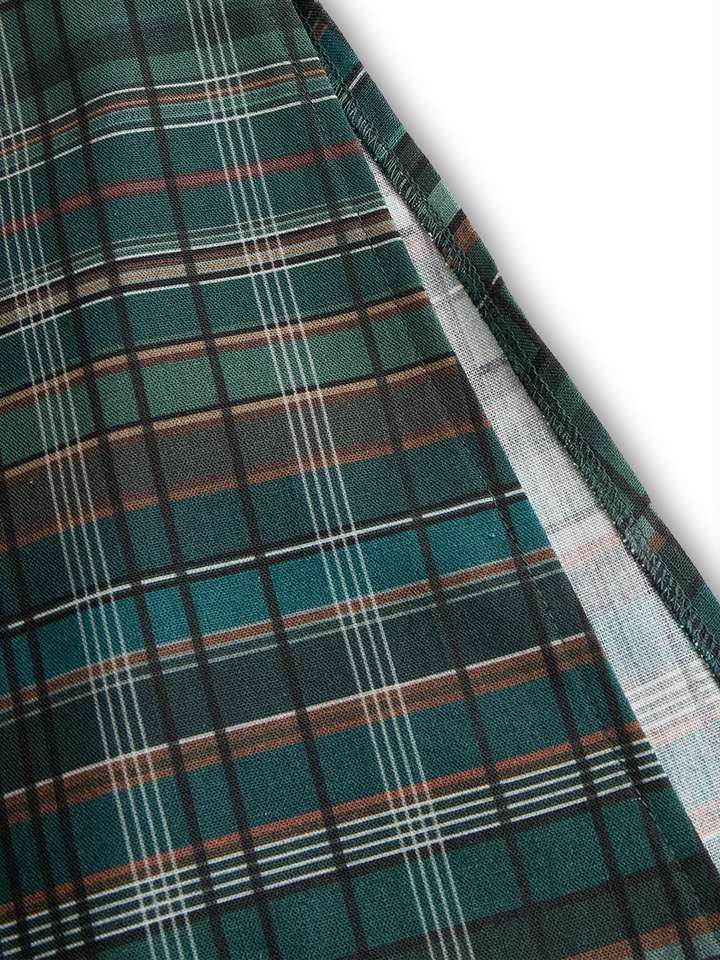 KENSINGTON ROW™ – Plaid Shirt Maxi Dress