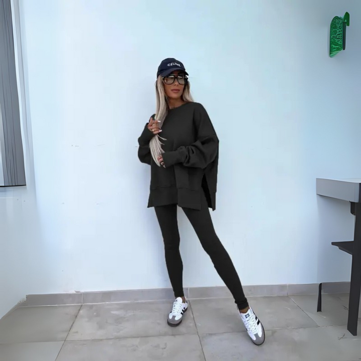 YACHI™ – Everyday Sweatshirt & Pants Set