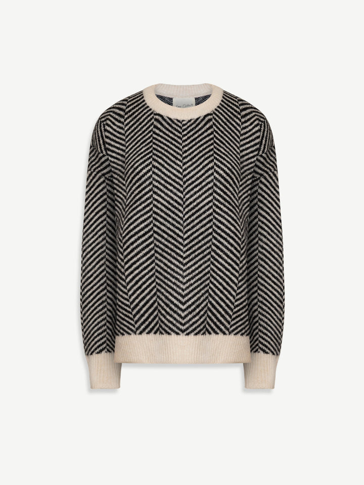Aureva | Patterned Knitted Sweater
