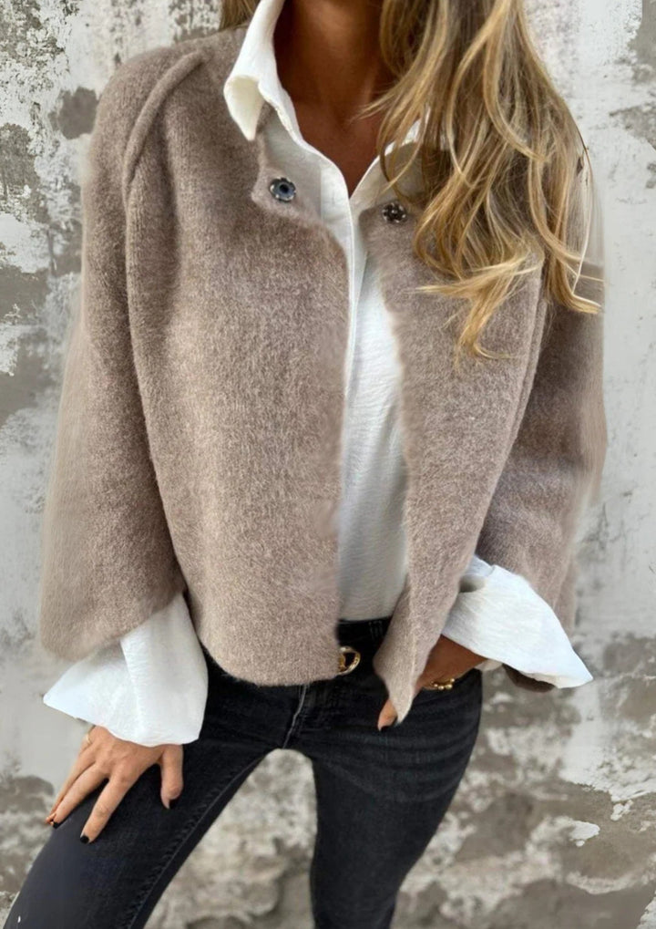 Celestine | Bell-Sleeve Short Jacket