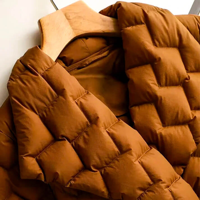 Avery | Quilted Down Coat