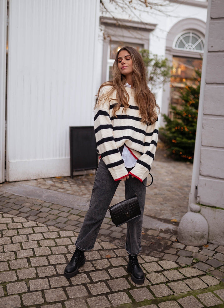 Mavira | Striped Sweater