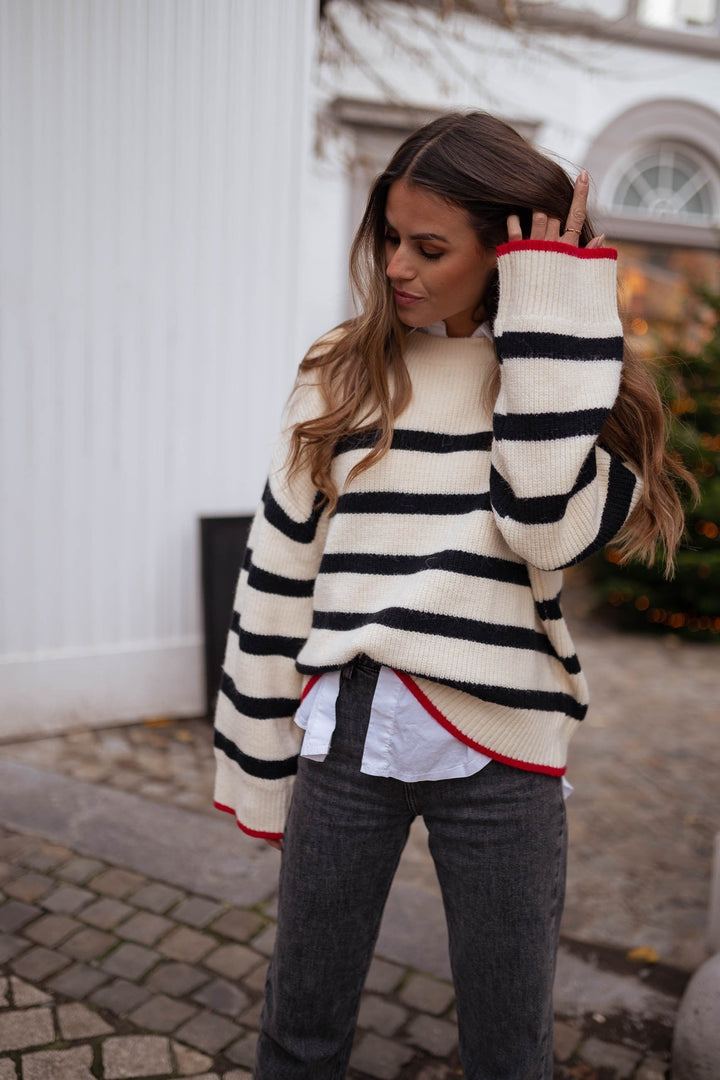 Mavira | Striped Sweater