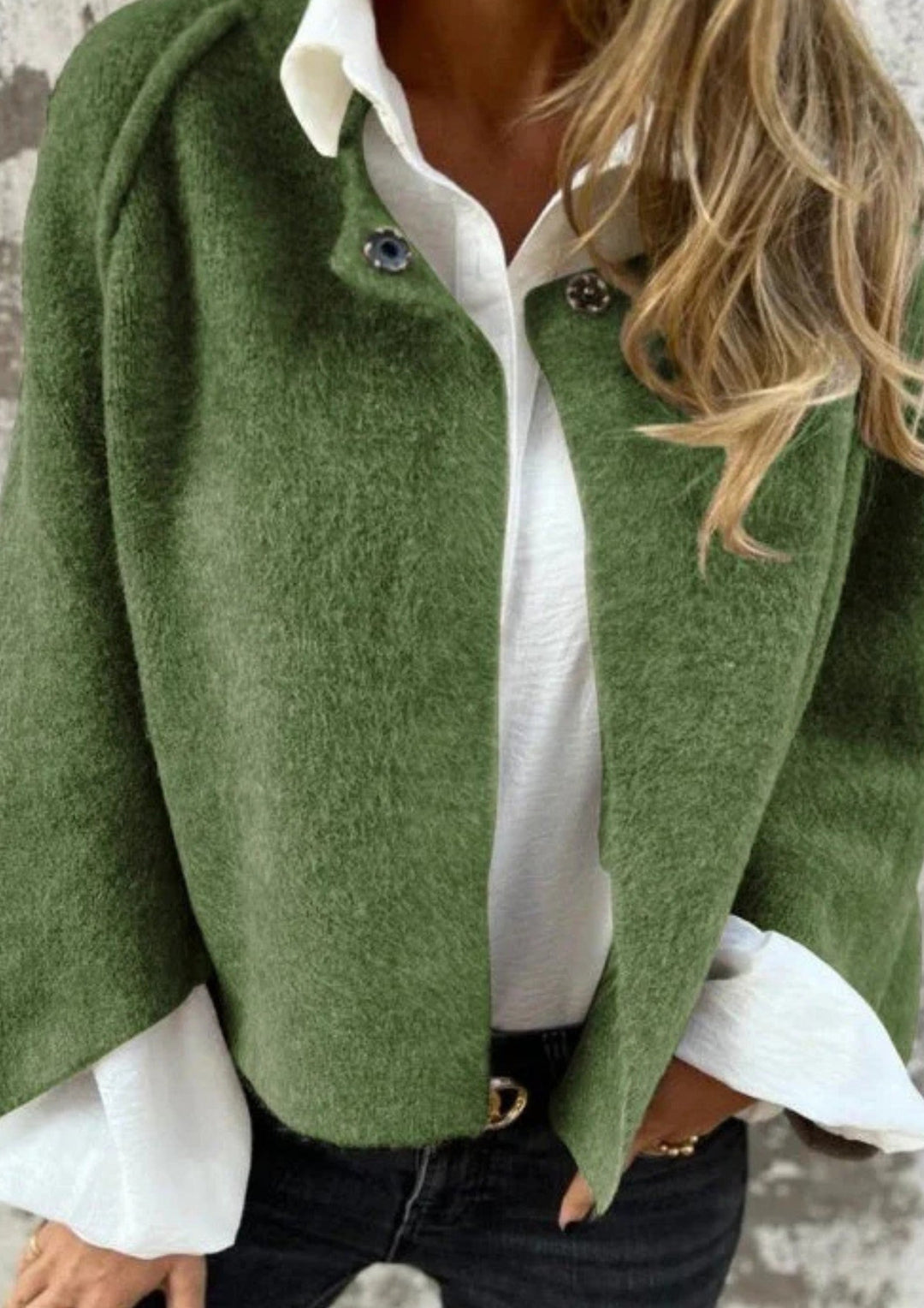 Celestine | Bell-Sleeve Short Jacket