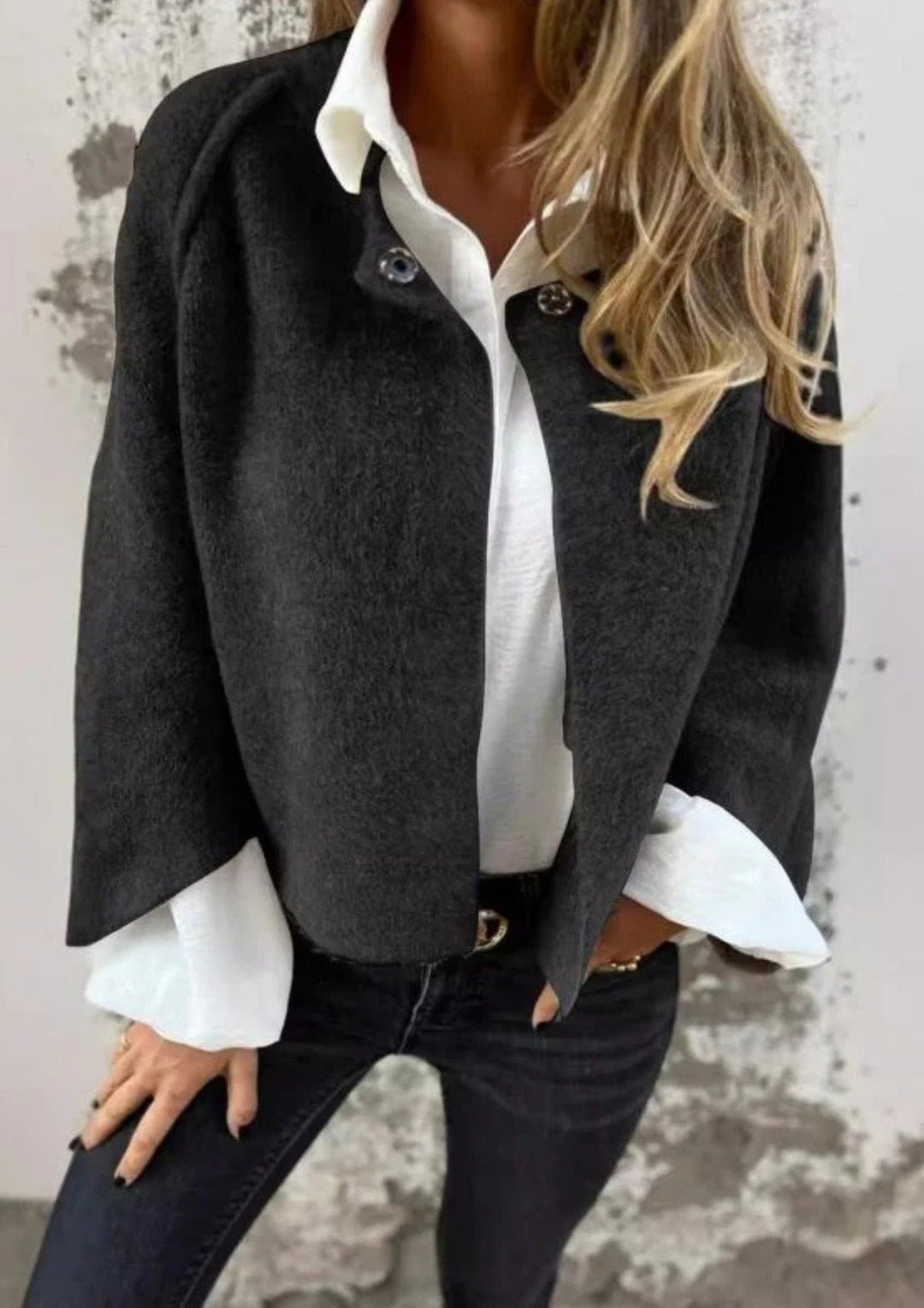 Celestine | Bell-Sleeve Short Jacket