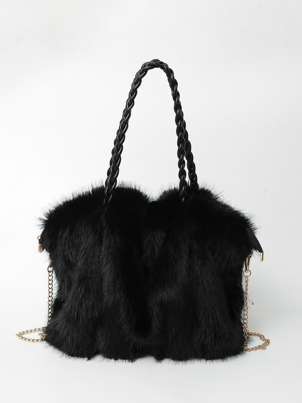 CHARLOTTE™ – Velvet Plush Shoulder Bag