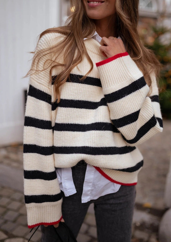 Mavira | Striped Sweater