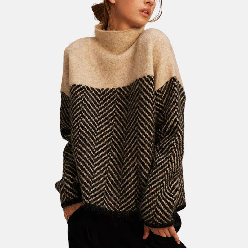 Amara | Soft Pattern Knit Sweater