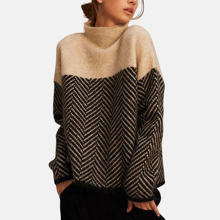 Amara | Soft Pattern Knit Sweater