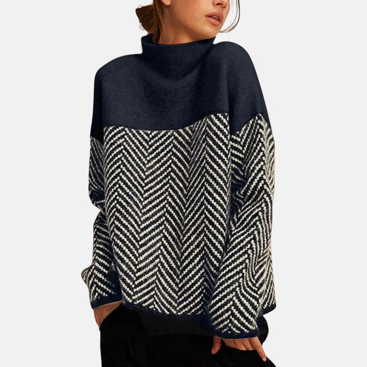 Amara | Soft Pattern Knit Sweater