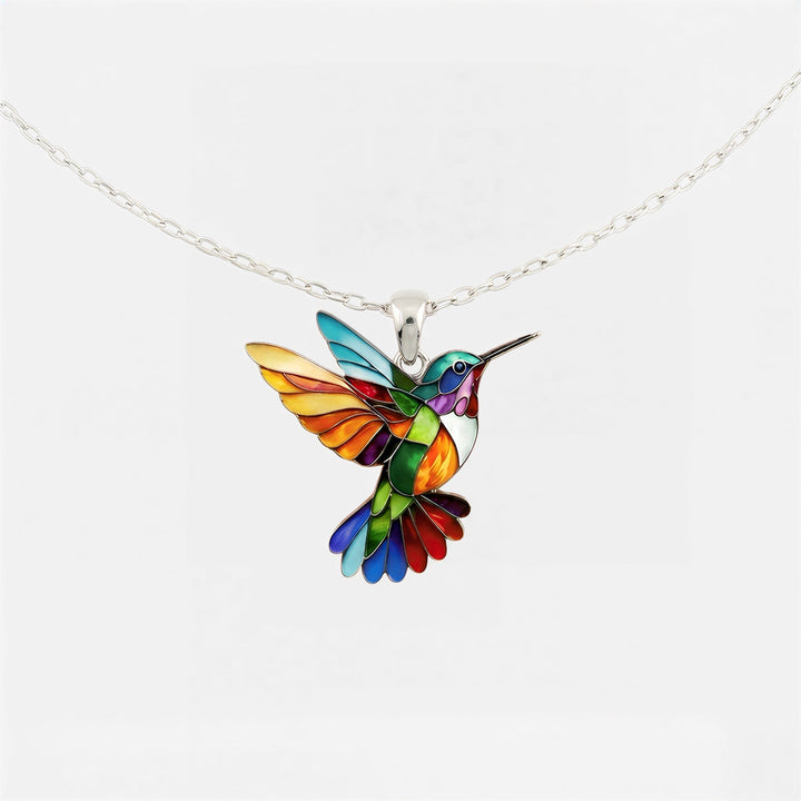 CLAIRE | HUMMINGBIRD PENDANT NECKLACE