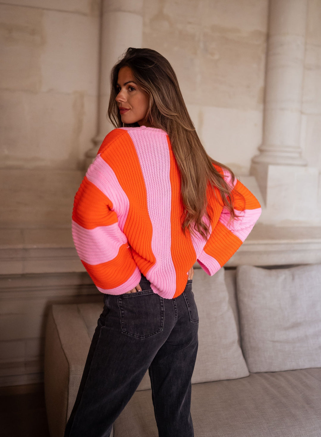 Marivelle | Colorful Striped Sweater