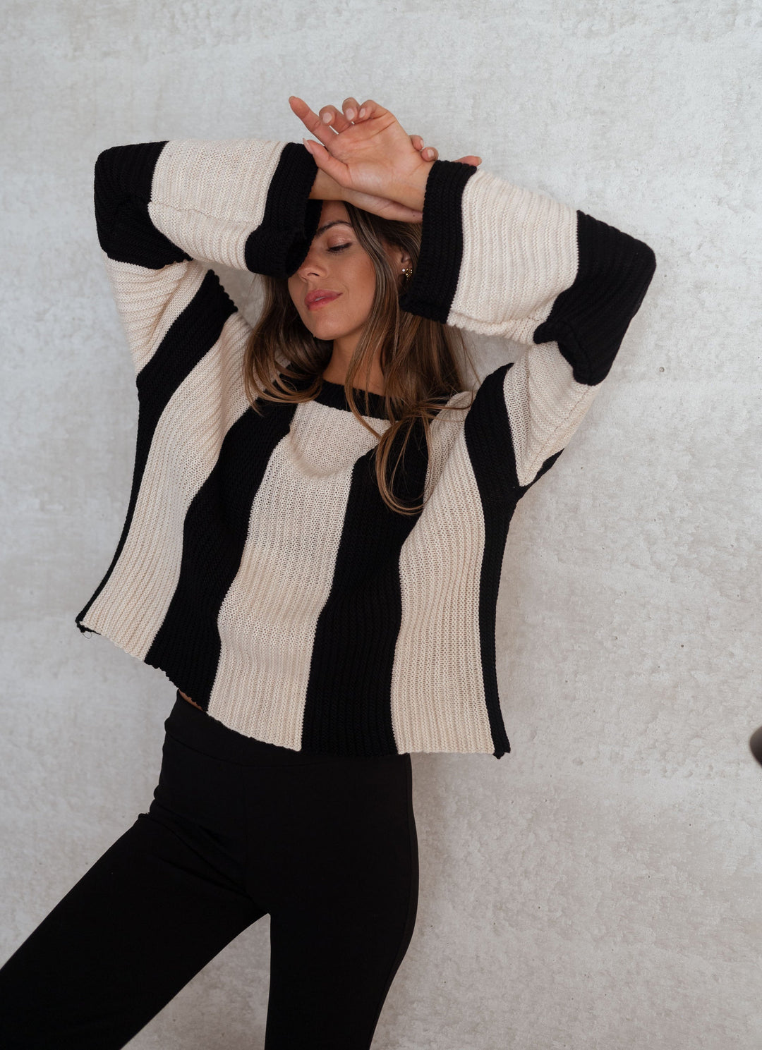 Elenya | Striped Knit Sweater