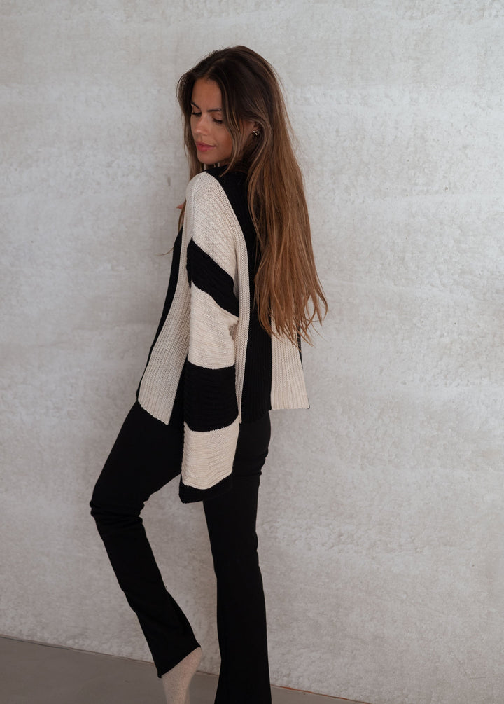 Elenya | Striped Knit Sweater