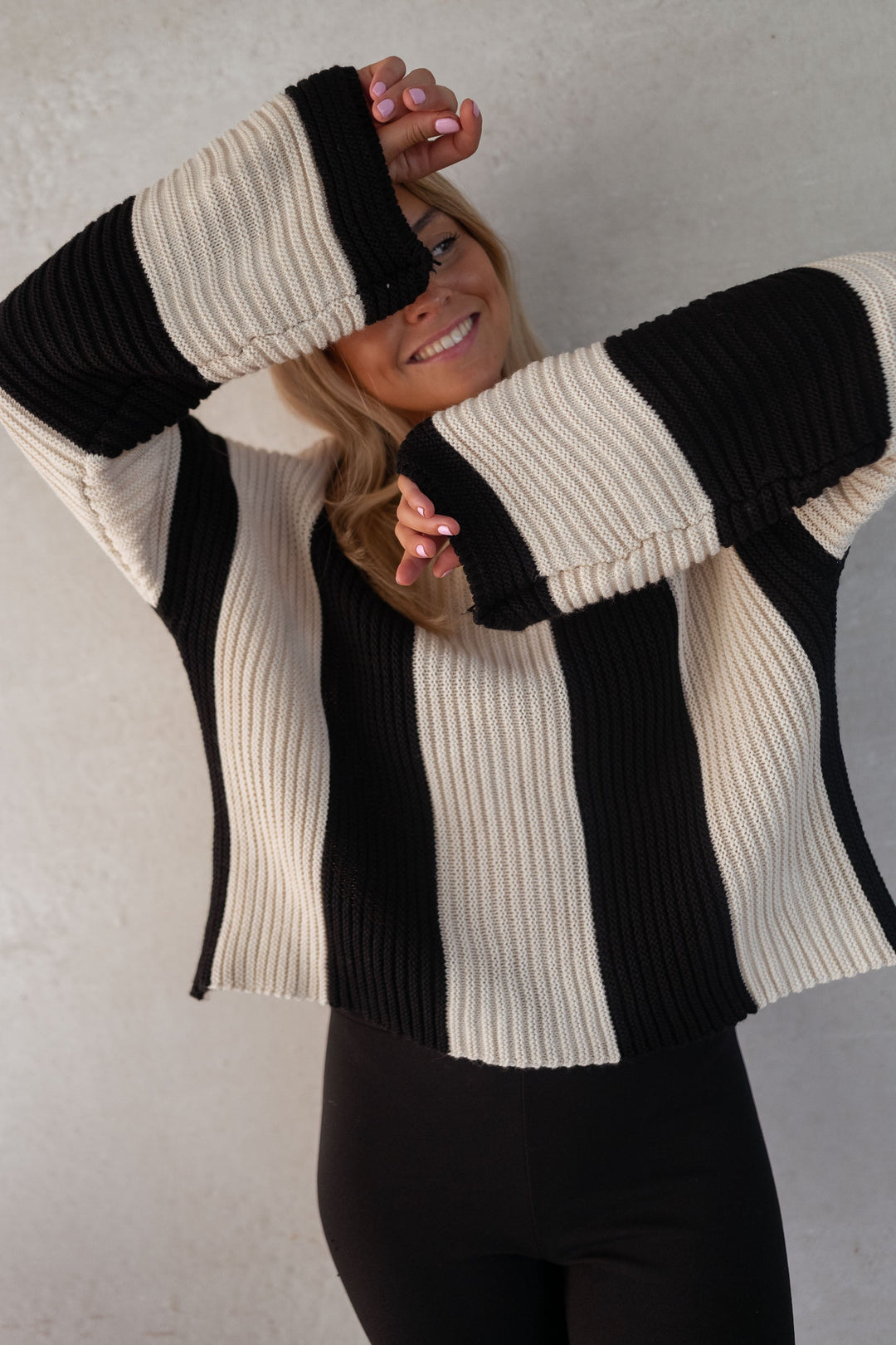 Elenya | Striped Knit Sweater