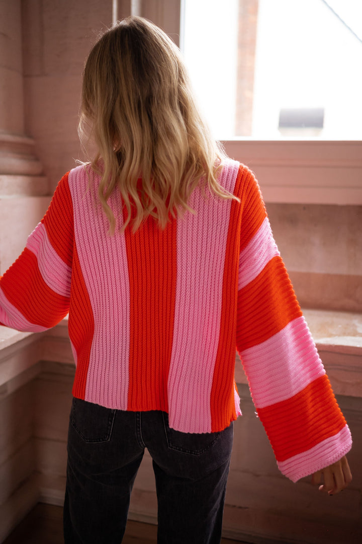 Marivelle | Colorful Striped Sweater