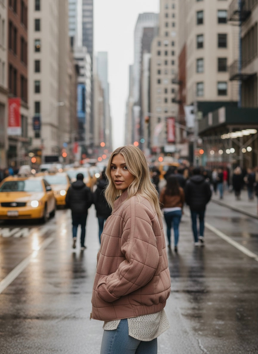 Elowen | Oversized Lined Jacket