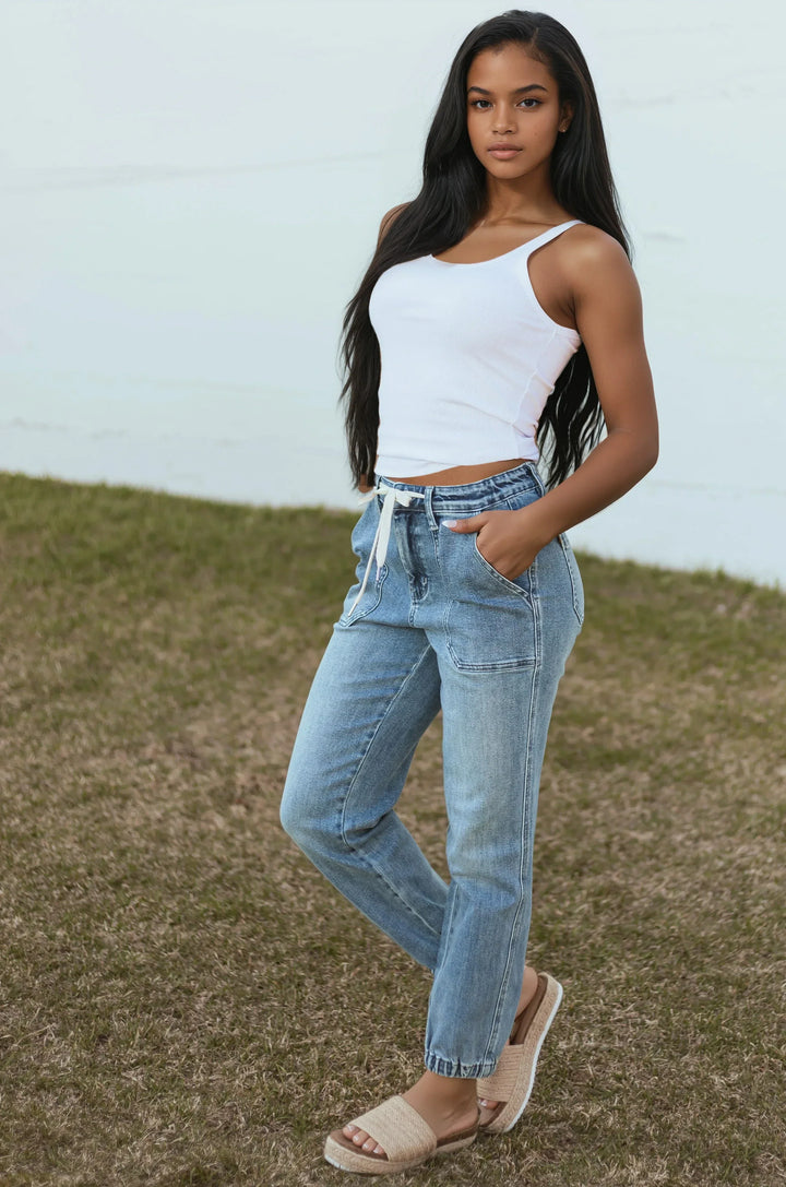 Noelle | Joggers with Drawstring