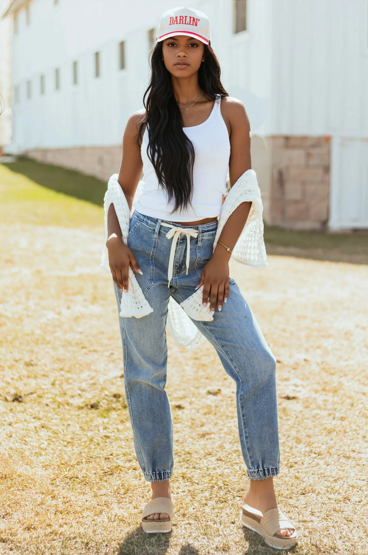 Noelle | Joggers with Drawstring