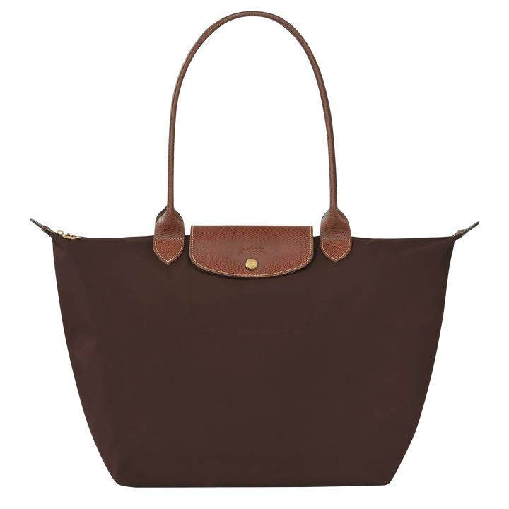 Longchamp - Large Le Pliage Tote, Brown