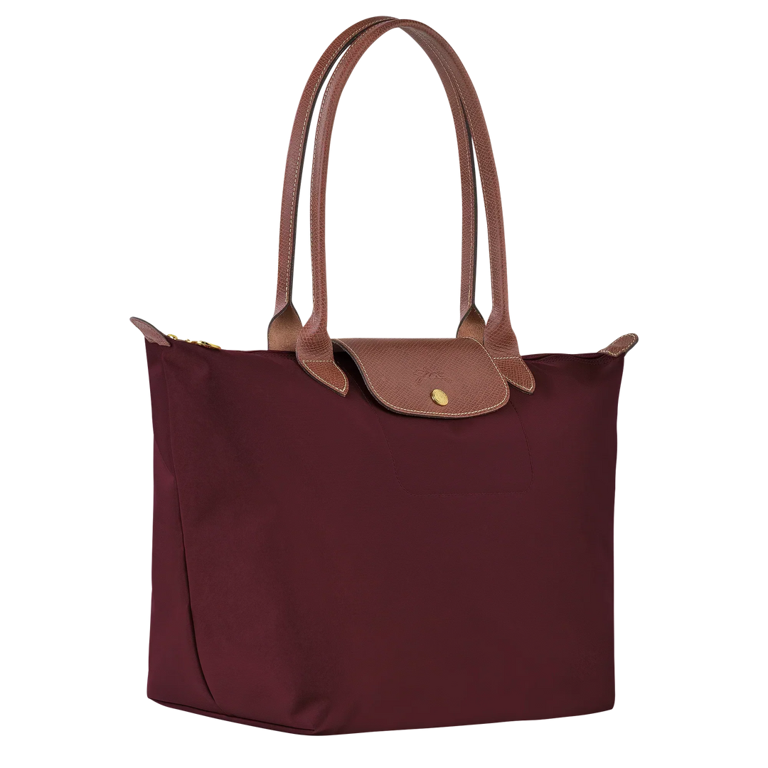 Longchamp - Large Le Pliage Tote, Burgundy