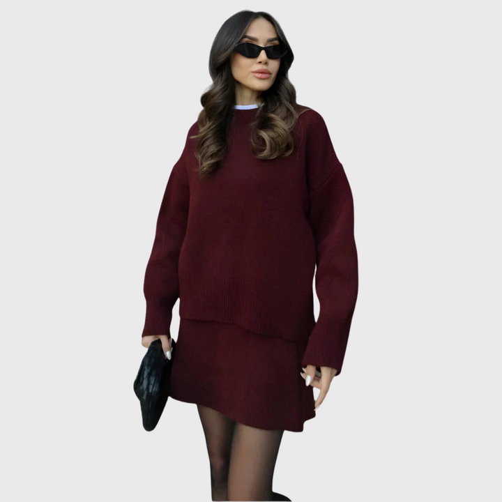 June | Cozy knit set