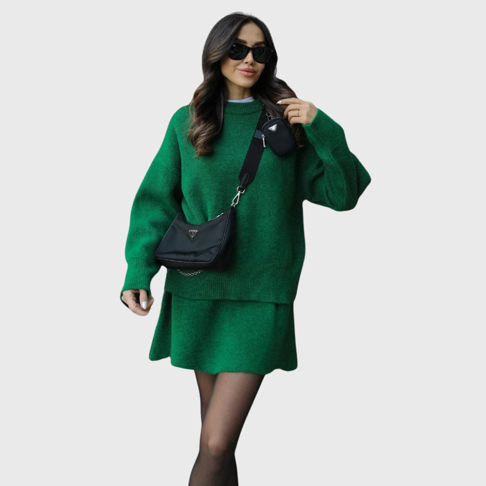 June | Cozy knit set