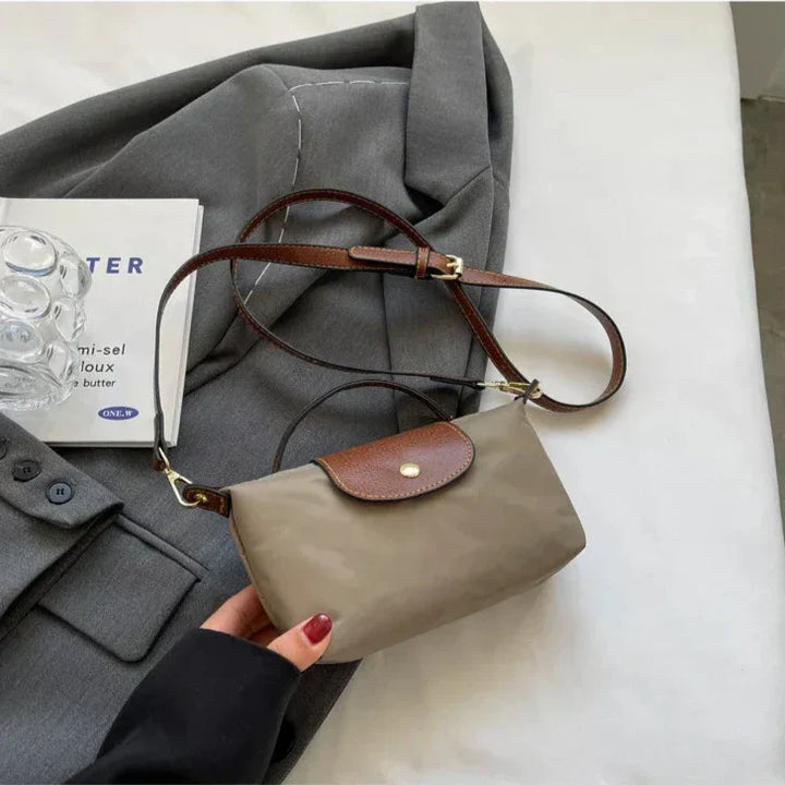 Longchamp - Mini Le Pliage Leather Bag