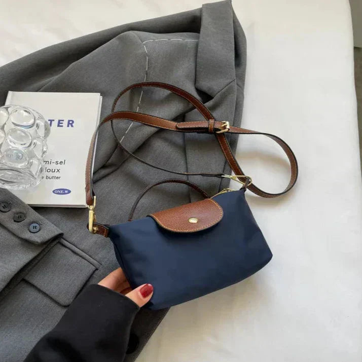 Longchamp - Mini Le Pliage Leather Bag