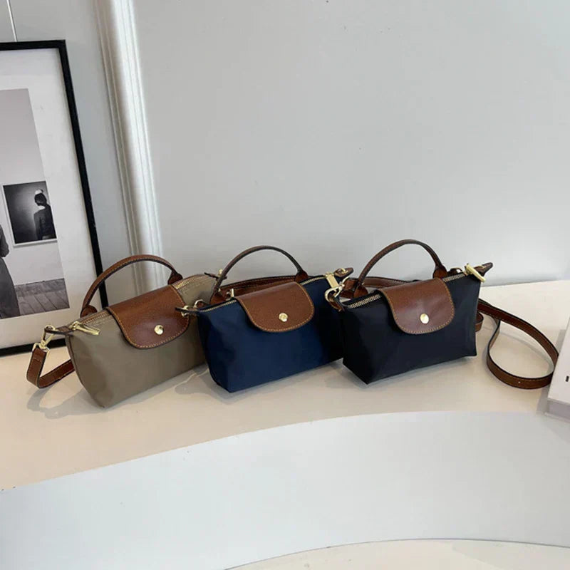 Longchamp - Mini Le Pliage Leather Bag
