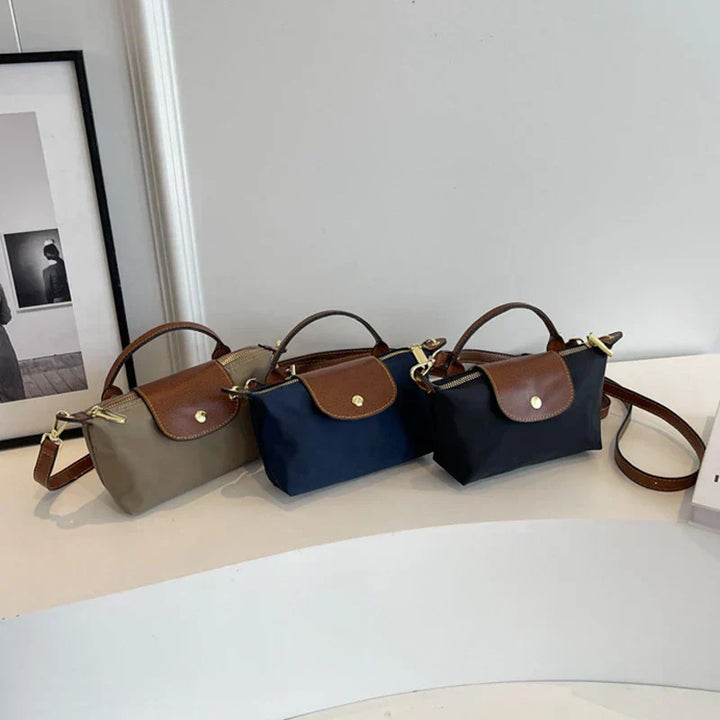 Longchamp - Mini Le Pliage Leather Bag