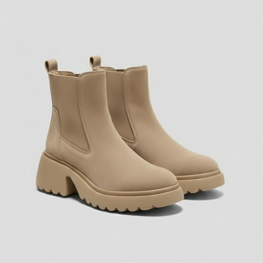 Emilia Chunky Chelsea Travel Boots