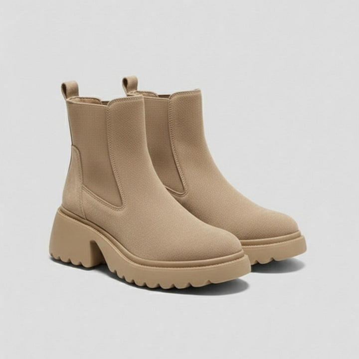 Emilia Chunky Chelsea Travel Boots