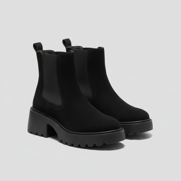 Emilia Chunky Chelsea Travel Boots