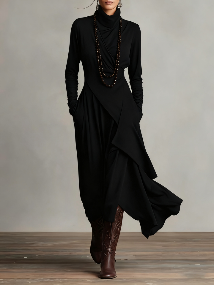 BRIXTON EDGE™ ❘ Chic High-Neck Maxi