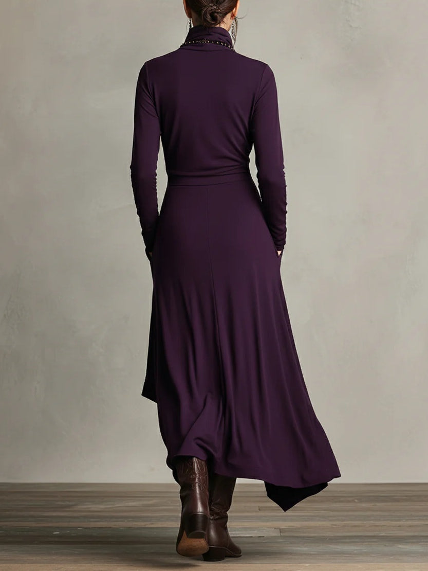 BRIXTON EDGE™ ❘ Chic High-Neck Maxi