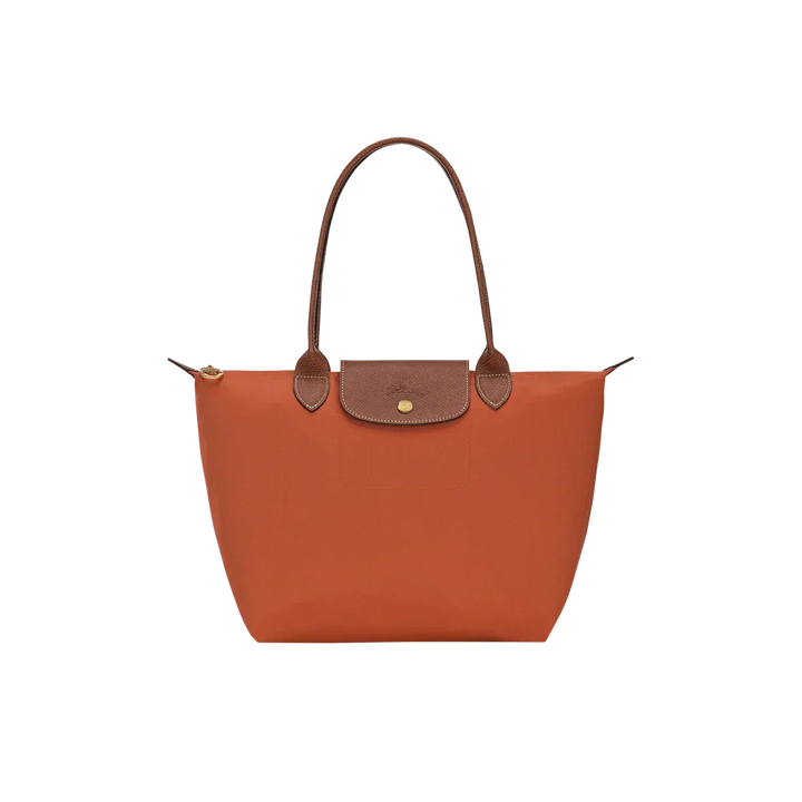 Longchamp - Large Le Pliage Tote, Brick